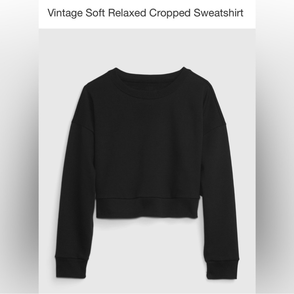 GAP Cropped Sweatshirt